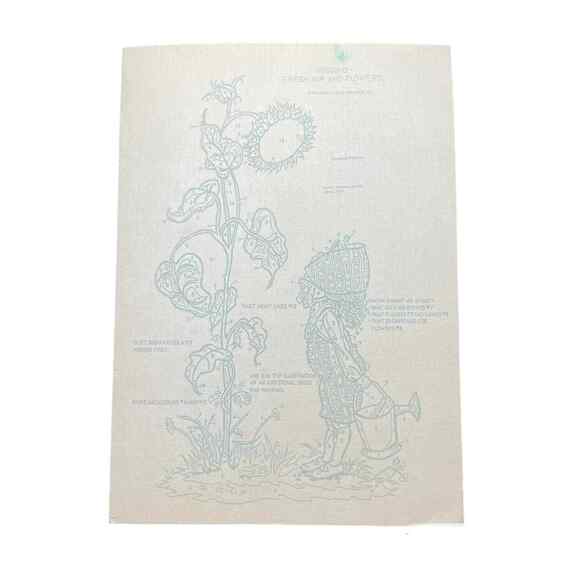 Paint By Number Unfinished "Fresh Air and Flowers" - Girl With Sunflower 15503-B - Picture 1 of 6